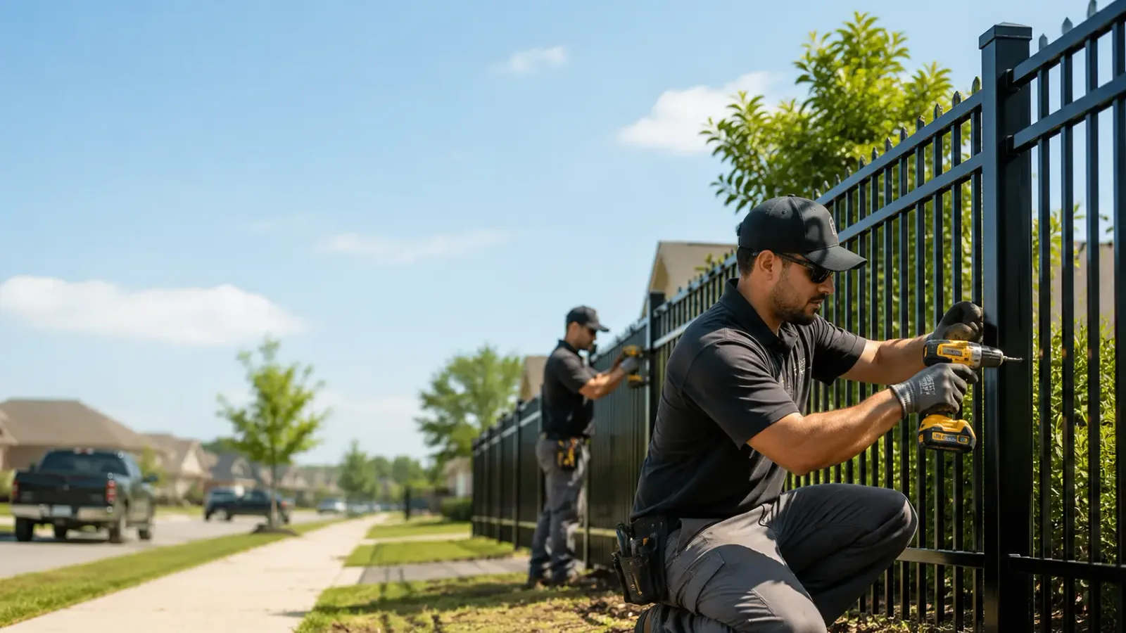 Metal Fence Installation in Harrison, OH